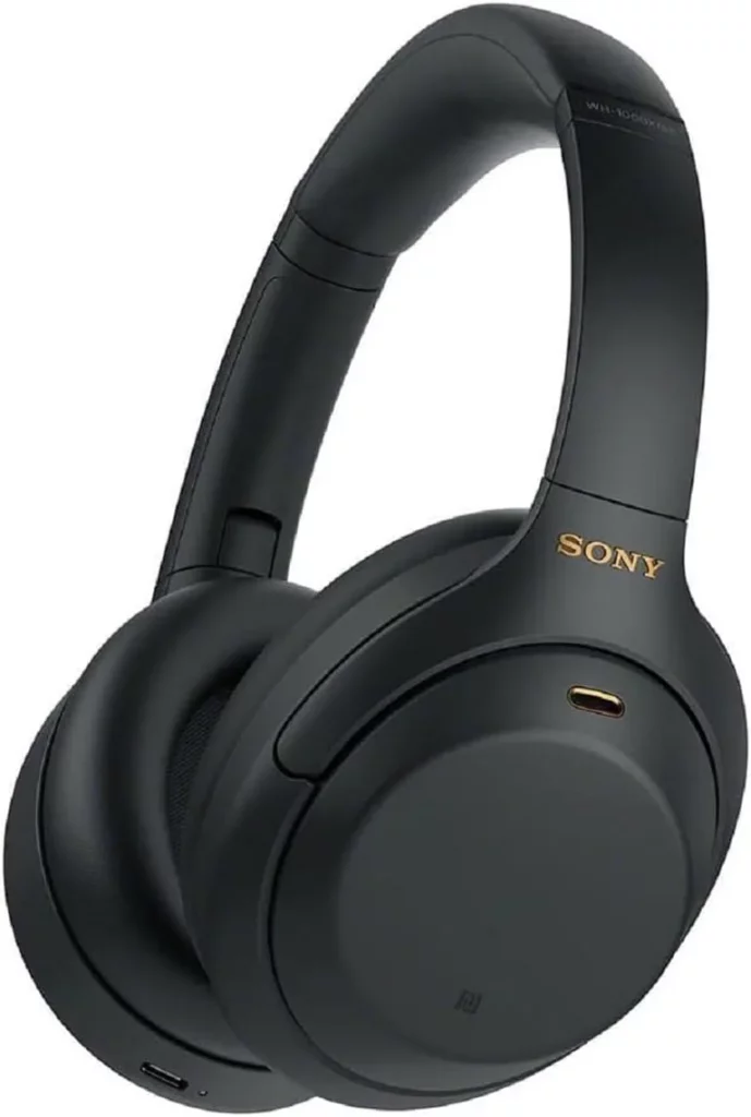 Headphone Sony WH-1000XM4 Preto sem fio Bluetooth