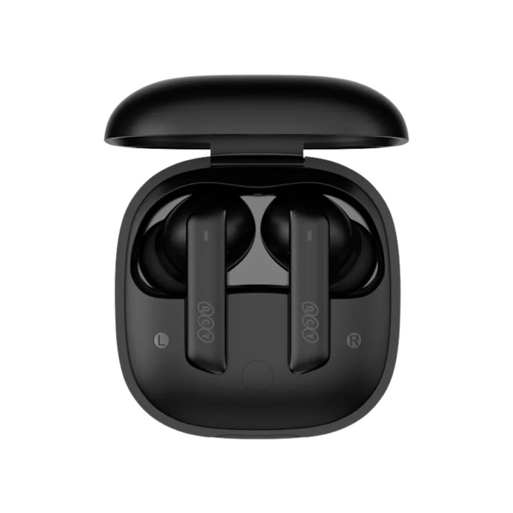 Fone QCY HT05 MeloBuds de frente